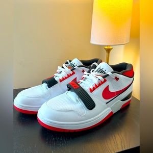 Nike Air Alpha Force 88 SP (Billie Eilish Edition) - Size 15 - Fire Red / White